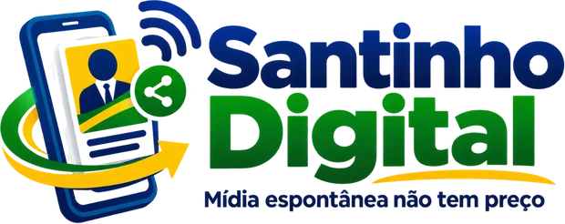 Santinho Digital — mídia espontânea não tem preço